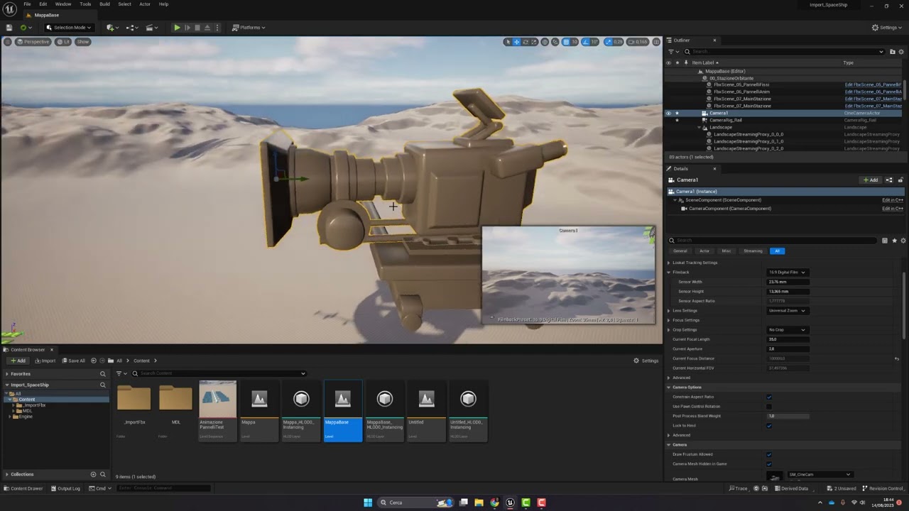 Unreal Engine 5 -  Cinematics part 1