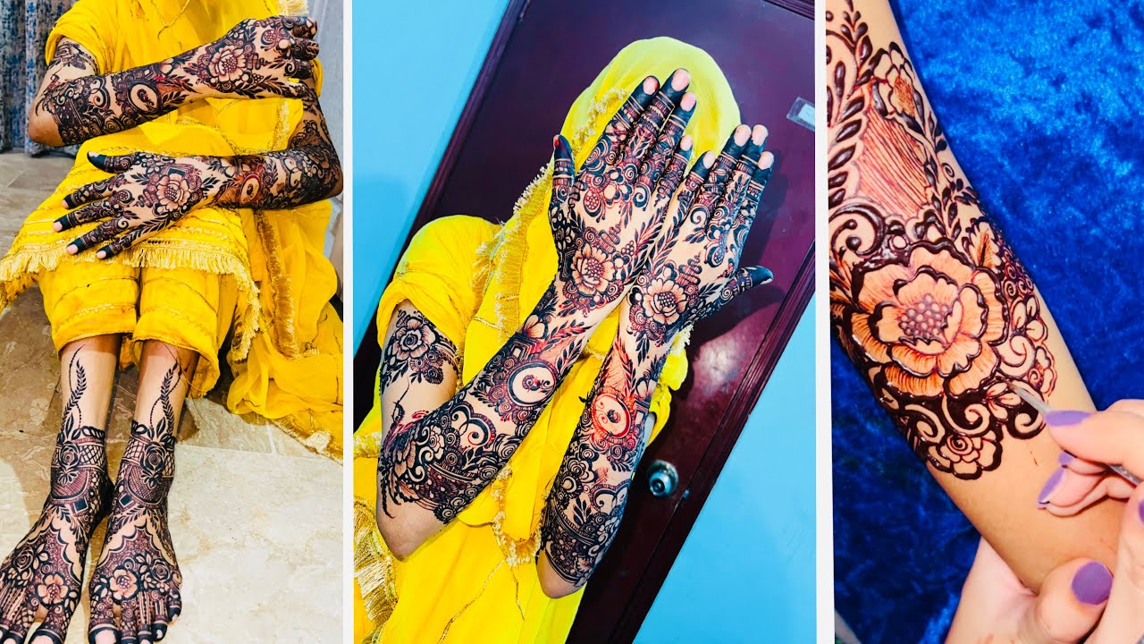 Bridal Mehndi Design | Intricate Bridal Henna | IFRAH'S MEHNDI DESIGN
