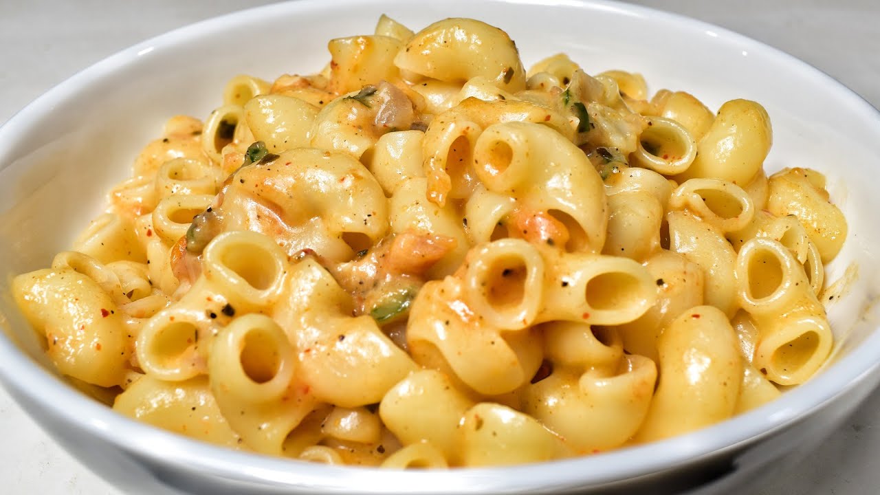 Creamy Macaroni Pasta Recipe.