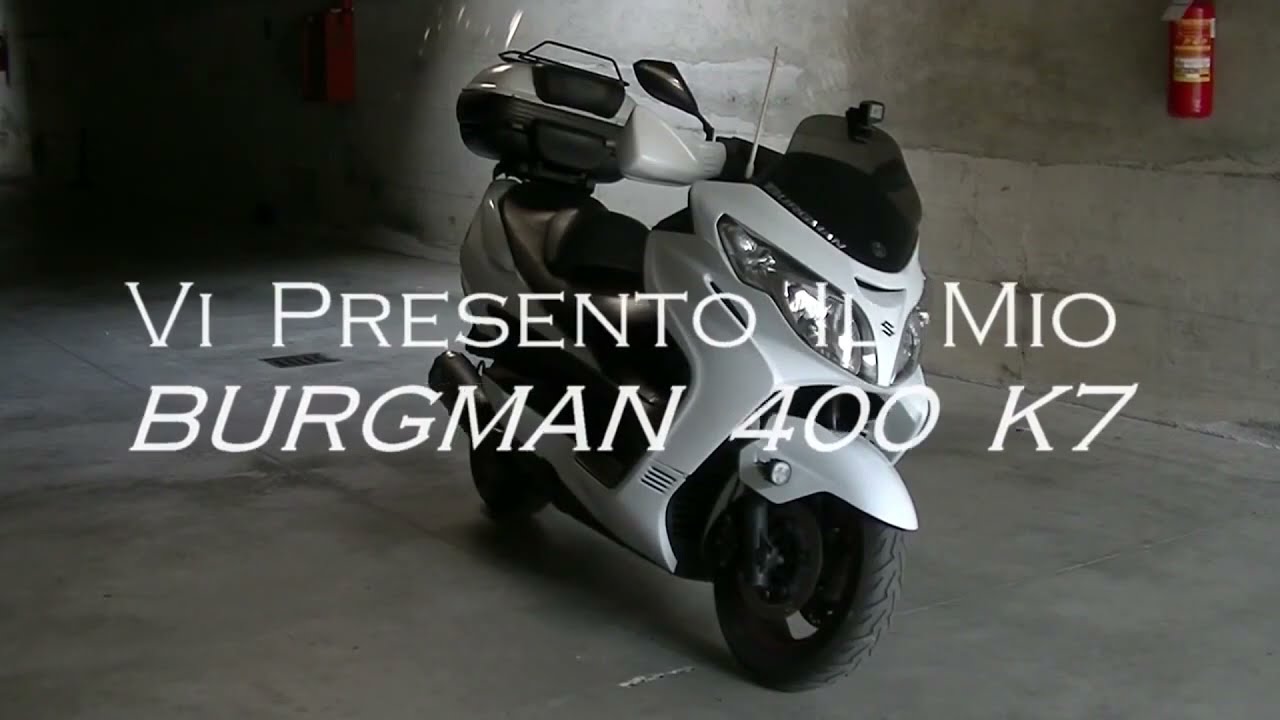 Il mio Burgman 400 K7