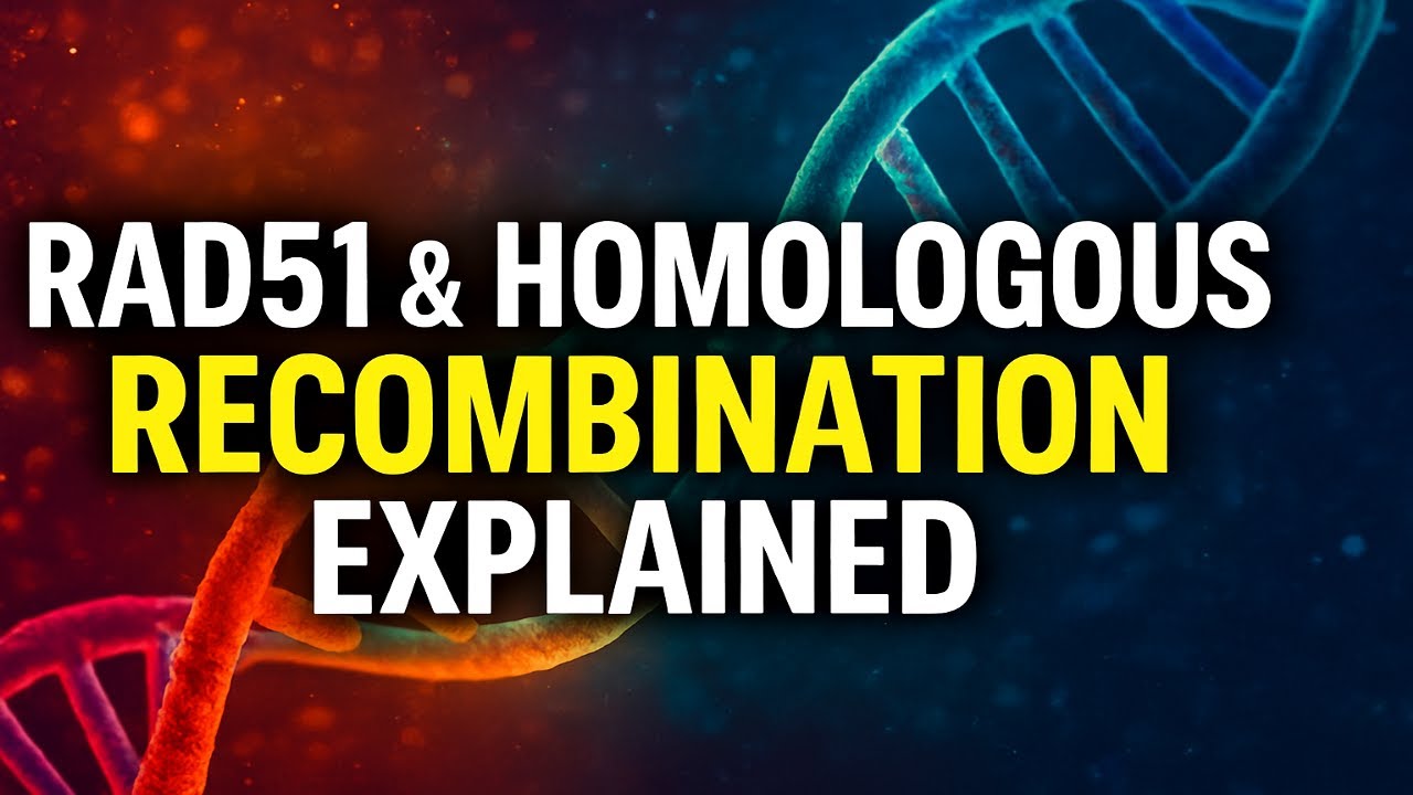 RAD51 & Homologous Recombination Explained | DNA Repair Mechanism & Genomic Integrity