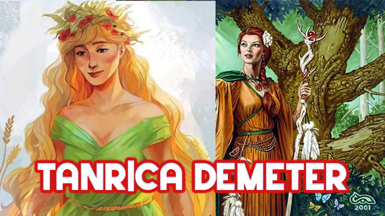 Tanrıça Demeter Anne sevgisinin tanrıçası