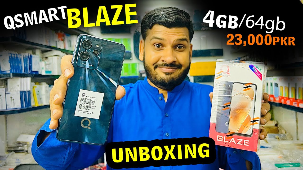 QSmart Blaze Exclosive Unboxing - Price In Pakistan