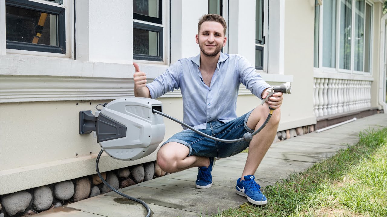 Ayleid Tools Retractable Hose Reel: The Ultimate Garden Upgrade