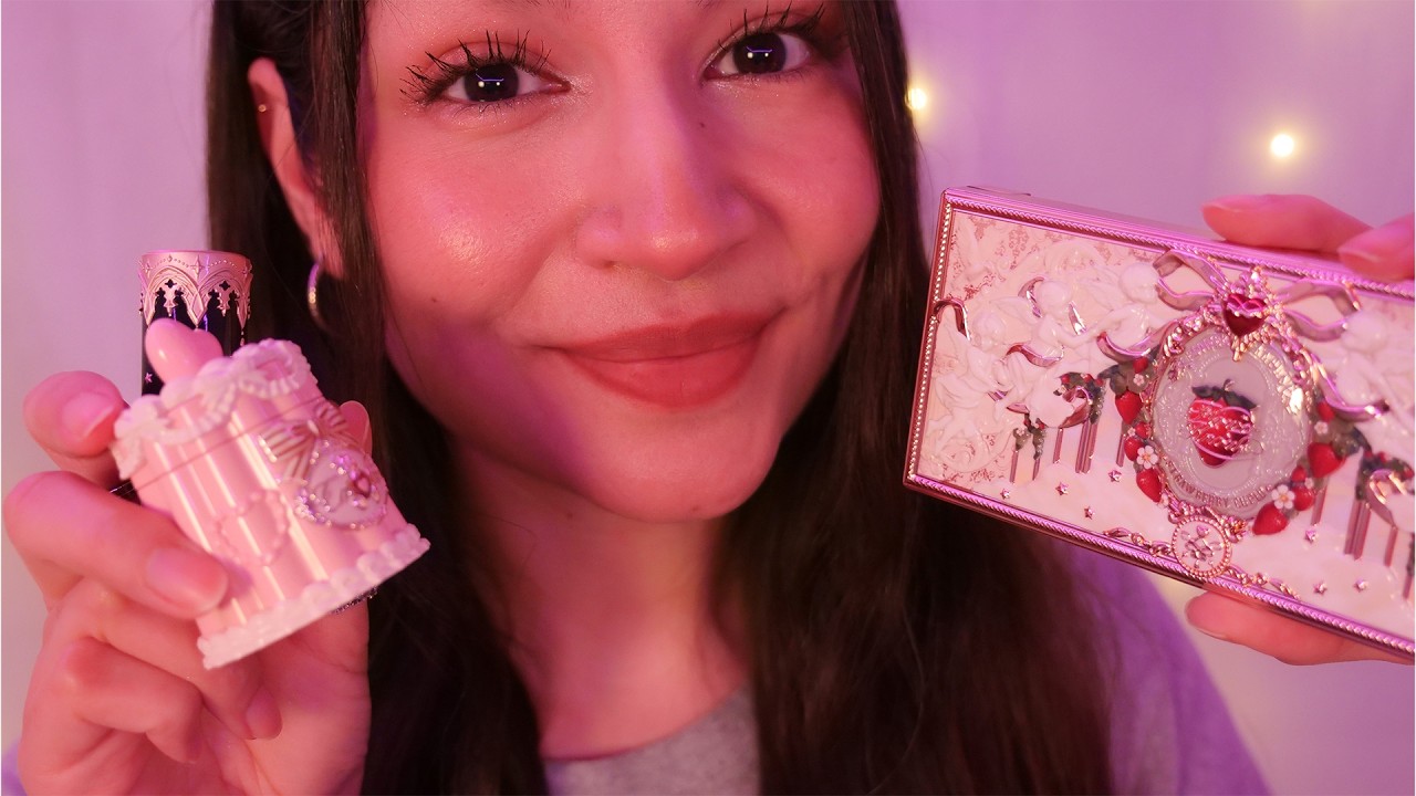 ASMR Makeup Haul & Unboxing 💄 (Tapping & Whispering)