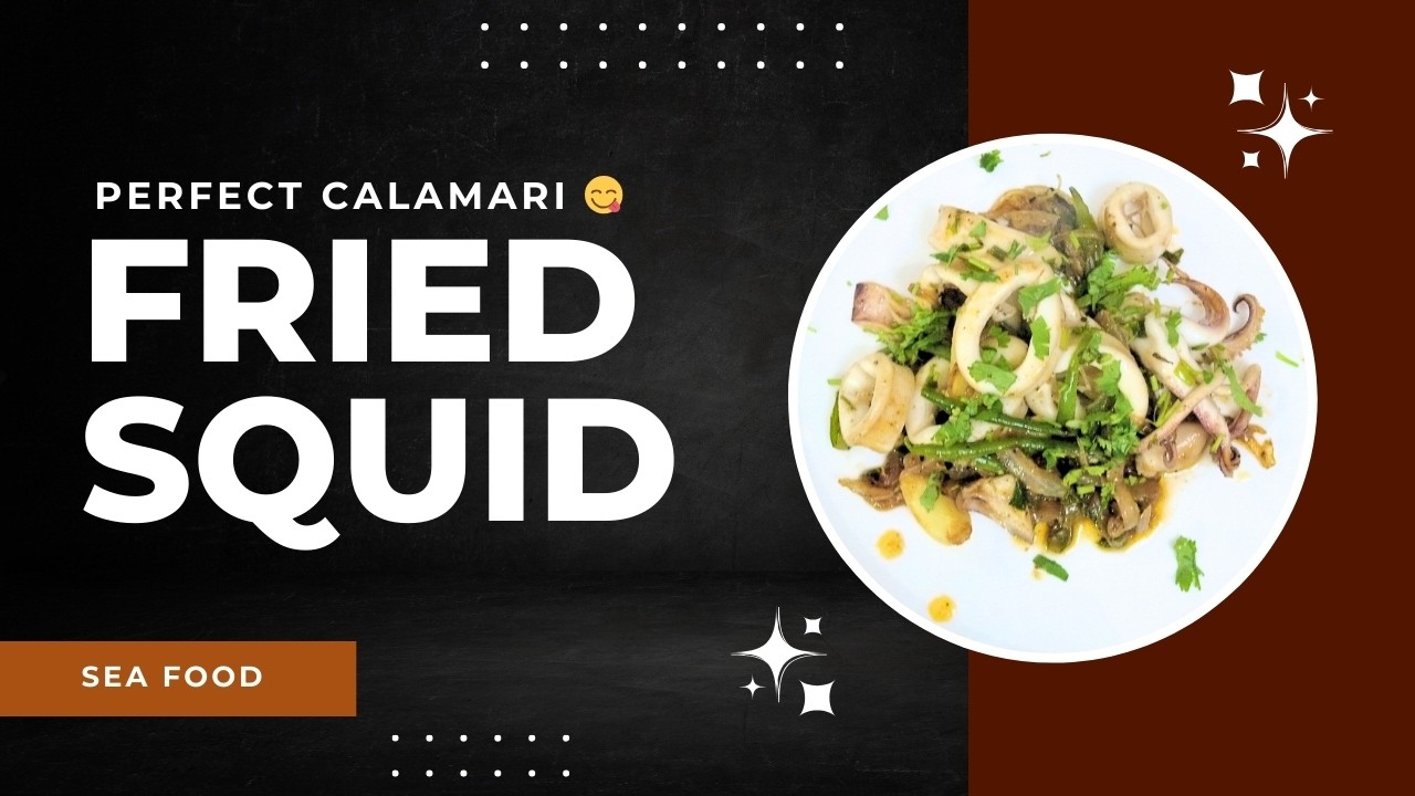 Crispy Fried Squid 🦑🔥 | Easy & Perfect Recipe