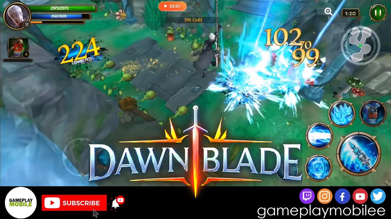 DAWNBLADE #GAMEPLAY (Android/IOS Mobile Action RPG Game) (Early Access)