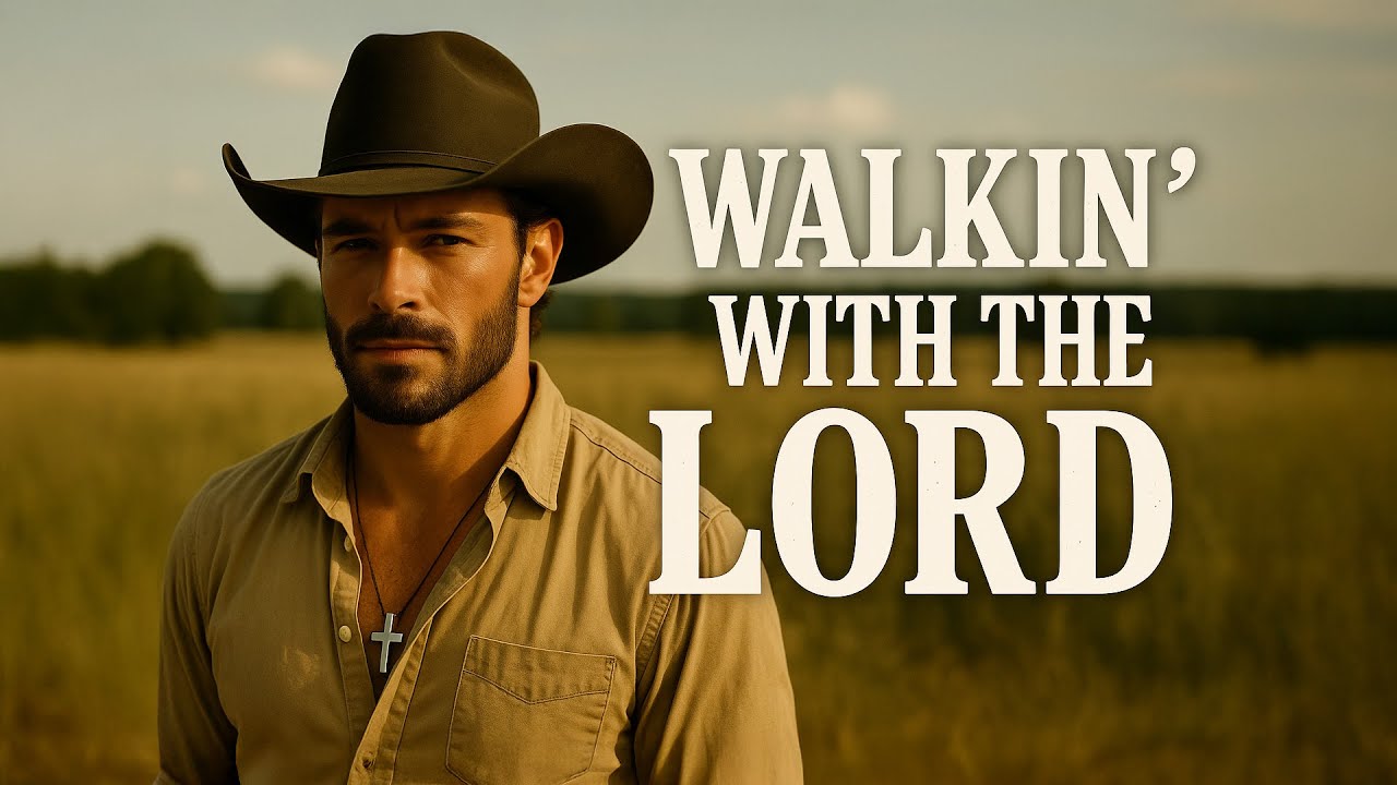 Walkin' With the Lord 🚶‍♂️ Powerful Country Worship Song of Faith and Strength!