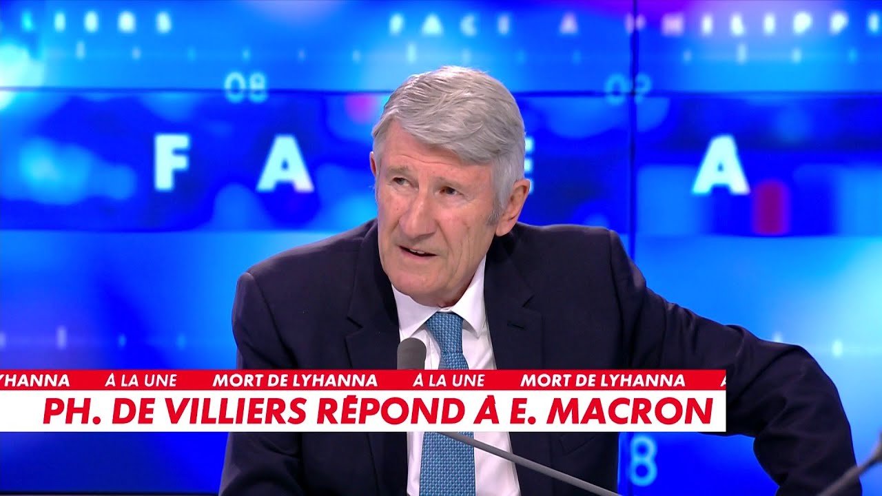 Mort de Lyhanna : Philippe de Villiers demande &agrave; Emmanuel Macron de d&eacute;missionner