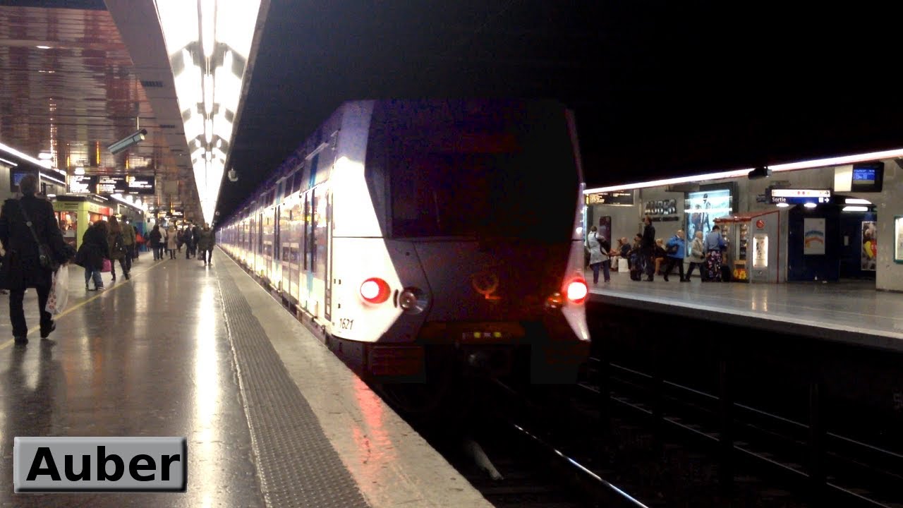 Auber | RER A : Париж ( RATP MI09 - MI2N - MI84 ) [2016]