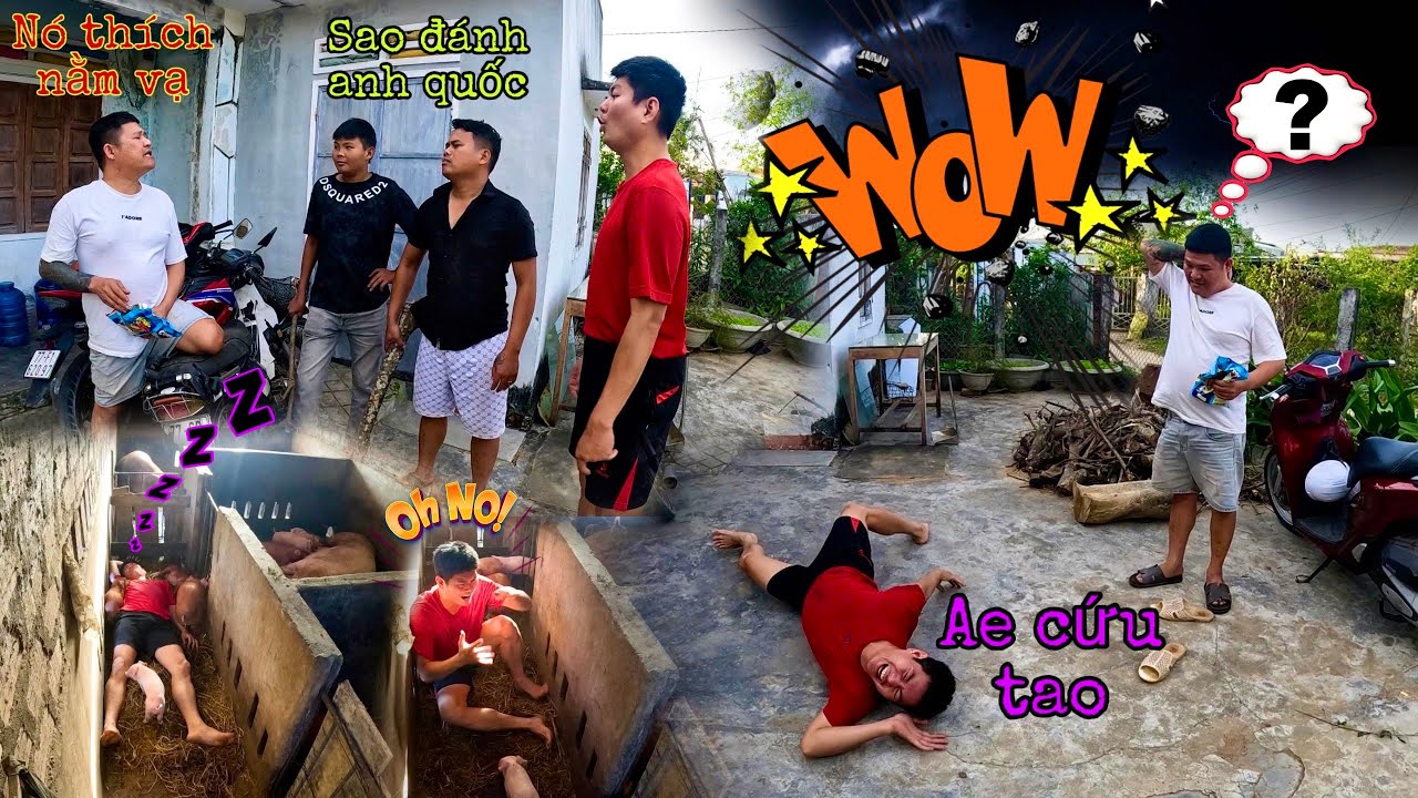 Troll Cho Quốc M&agrave;ng Tang Ngủ Chuồng Heo Nh&agrave; Thiết Khmer