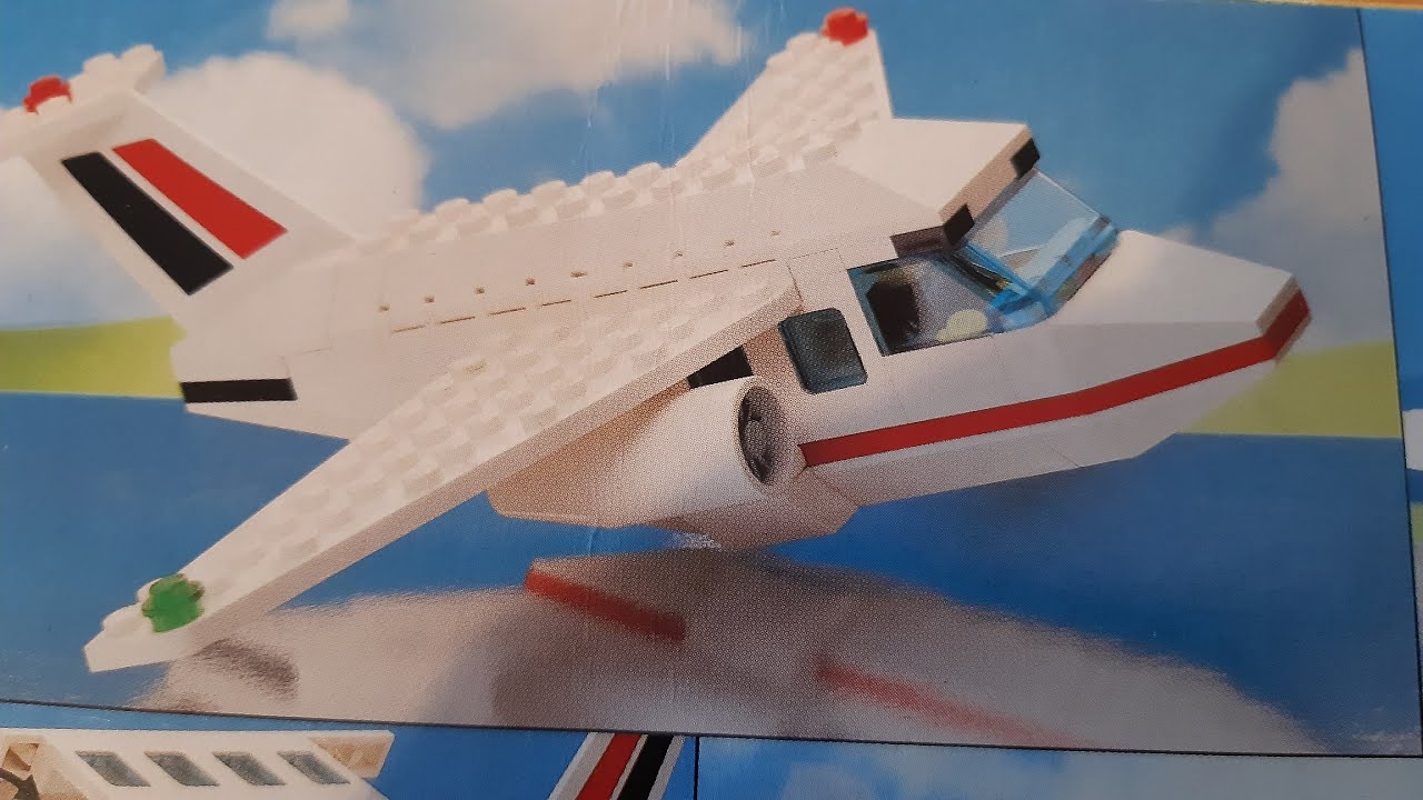 LEGO Jet Airliner 6368 alternate airplane