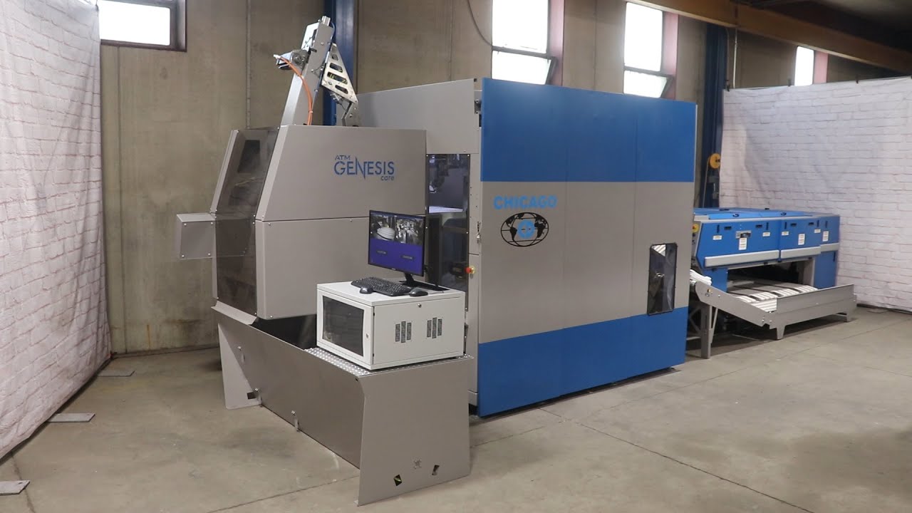 GENESIS ATM - Chicago's Automatic A.I. Vision Towel Separating-Feeding System