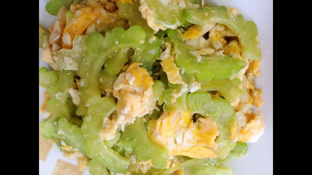 Bitter Melon Stir-Fry with Egg Recipe