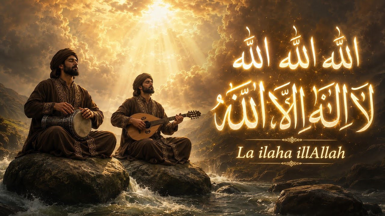 Transform Your Life ✨ Sufi Dhikr Allah Allahu La Ilaha Illallah | Feel Deep Peace & Calm