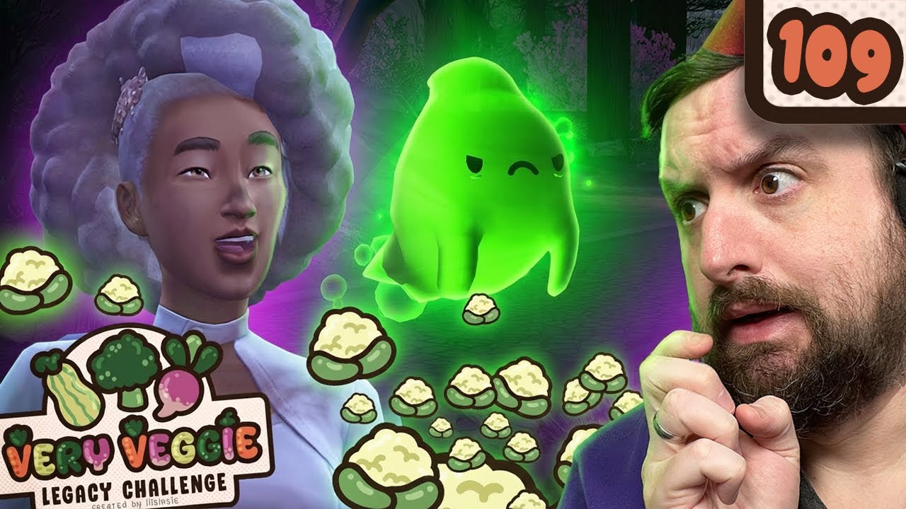Making Friends with Ghosts In My Veggie Legacy Challenge!!