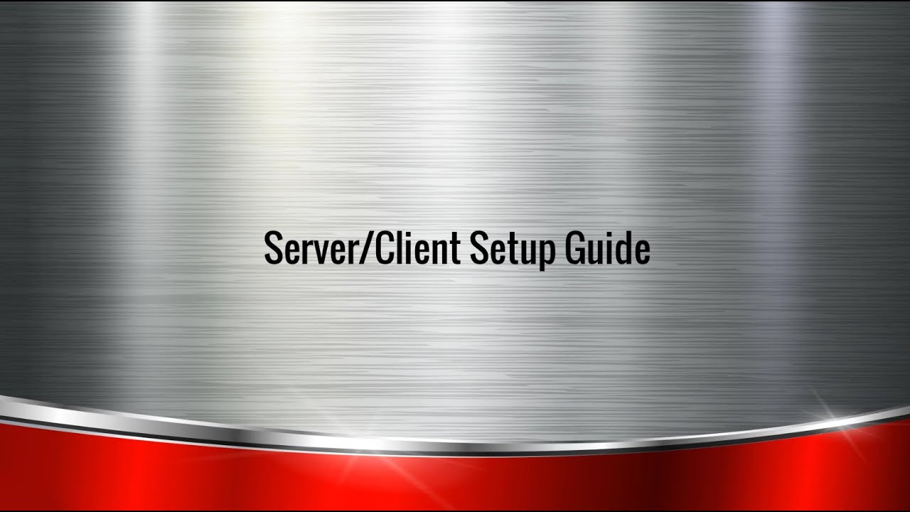 How to setup Darkroom Pro and Core in a Server/Client configuration