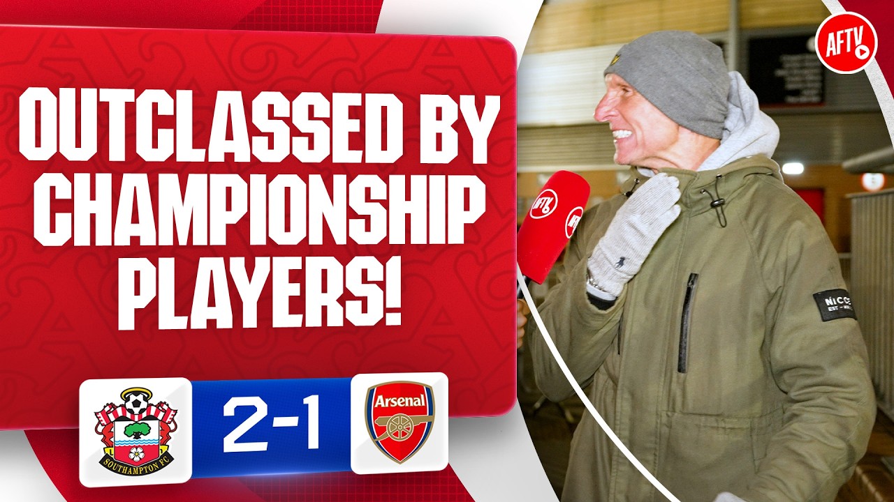 Outclassed By Championship Players! (Lee Judges Rant) | Southampton 2-1 Arsenal