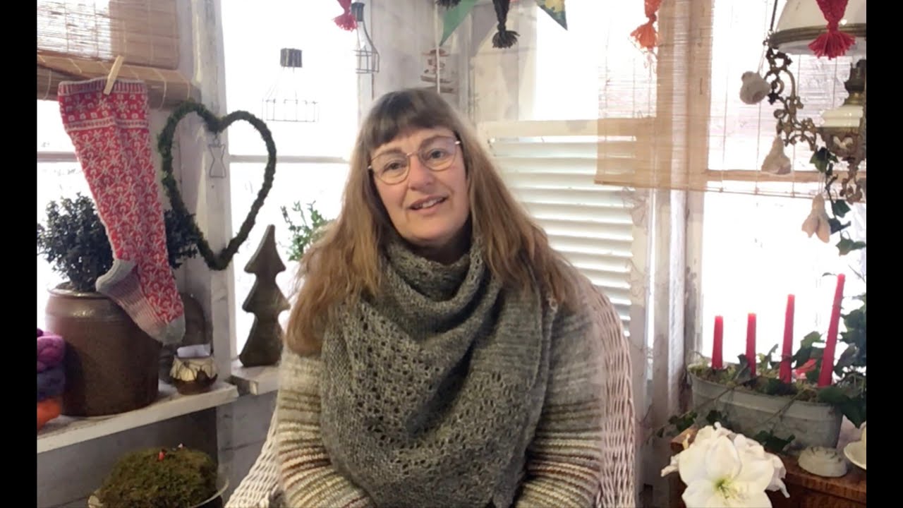 Fourth of advent from my greenhouse #advent #knittingpodcast #miniseries
