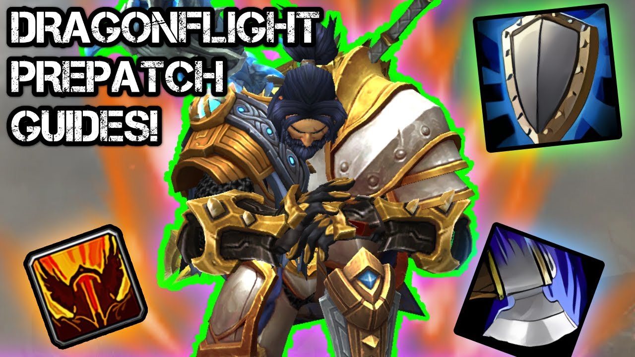 DRAGONFLIGHT PREPATCH WARRIOR GUIDE | ALL SPECS!