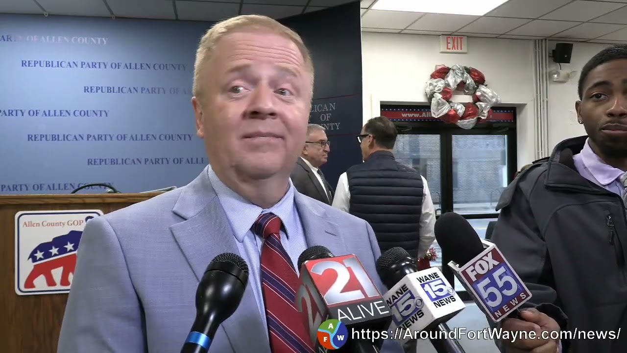 2026/01/06: Fort Wayne City Clerk Republican candidate John McGauley media availability