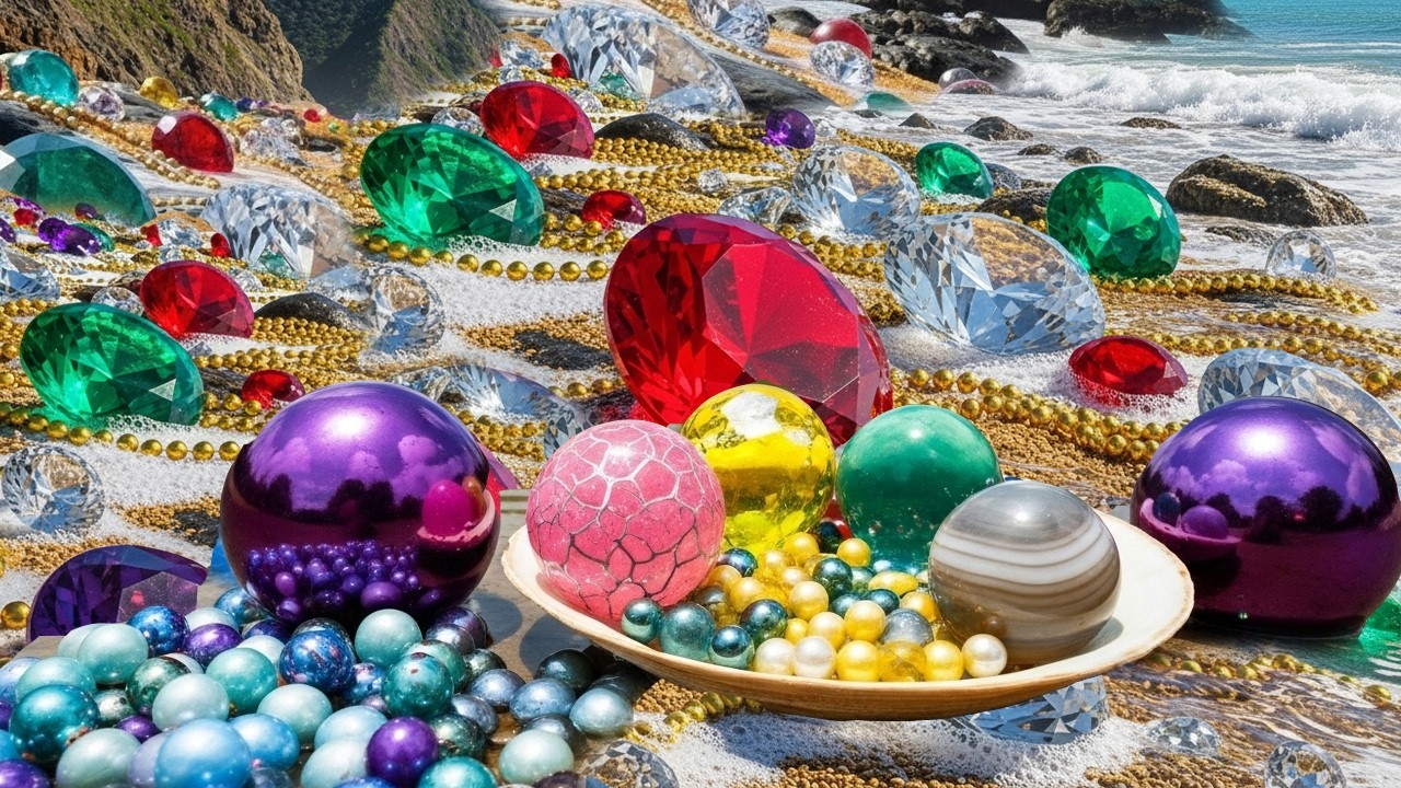 The Snail's Secret Gold Mine: A young man's dig unearths a precious pearl and gold treasure!