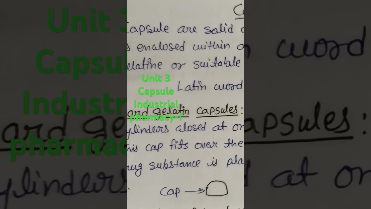 #capsule #hard #gelatine