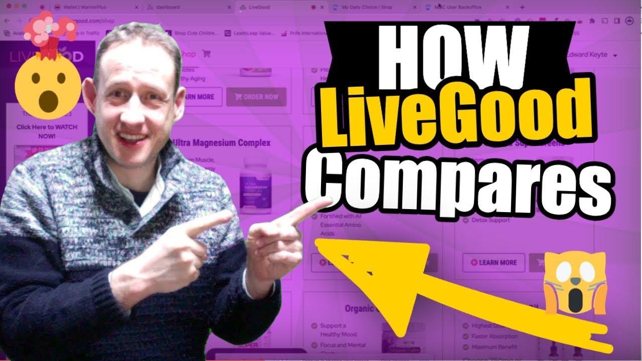 LiveGood Review | compared with my previous company