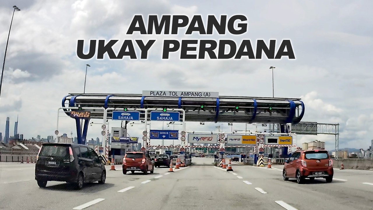 Selangor: Jalan Ampang - SUKE - Plaza Tol Ampang - Lebuhraya MRR2 - Ukay Perdana