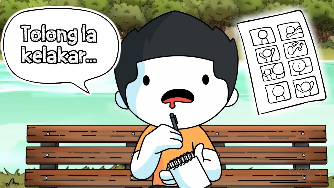 Aku Cuba Buat Komik Pertama Aku