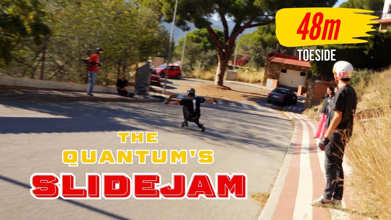 Classic Longboard SLIDEJAM *48m backside*