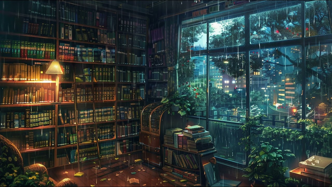 Midnight Library in Tokyo 📚 Lofi Hip Hop Mix [Beats to Study / Relax / Work]