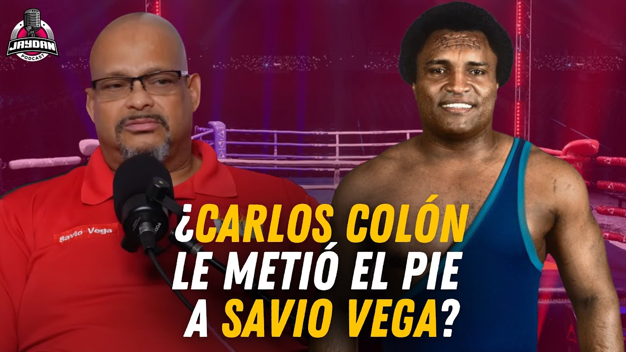 Savio Vega cuenta cómo Carlos Colón le metió el pie en sus comienzos 😳