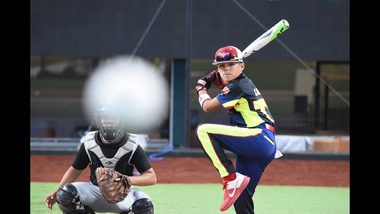 Top Texas Prospect - 12U Hector Cadena - 5th National POWER SHOWCASE - Globe Life Field - 2020.