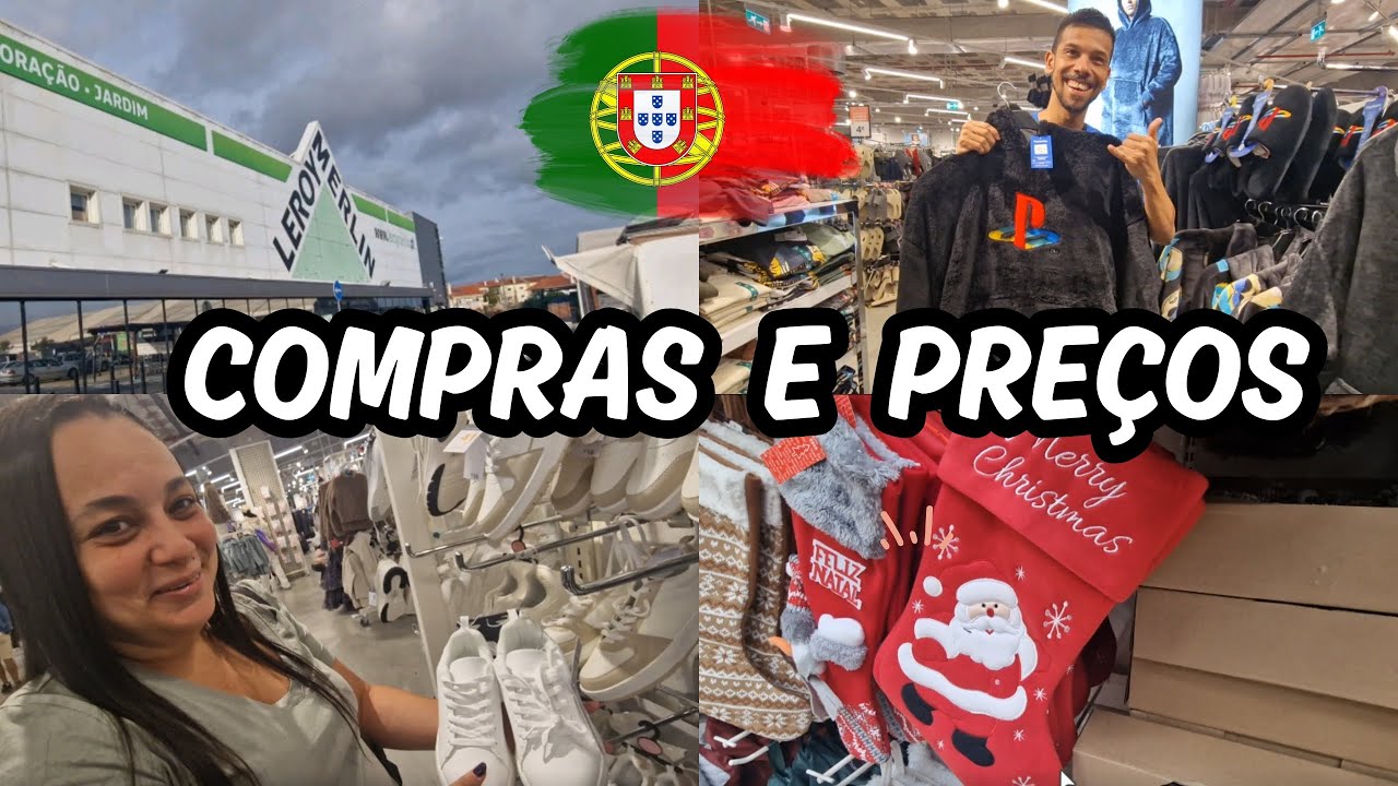 Dia de COMPRAS no Shopping UBBO e LEROY MERLIN em LISBOA COM PREÇOS