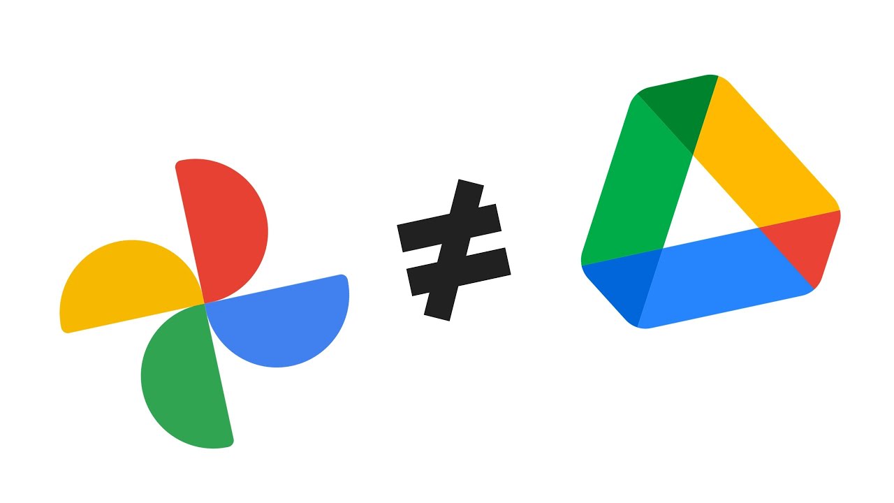 Google Fotos X Google Drive