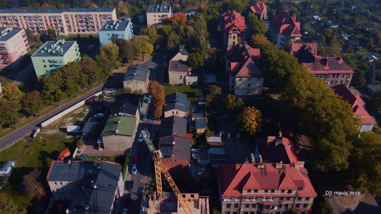 Zabrze z drona - Mikulczyce - Zapolskiej,Gogolińska,Sztygarów,Bałtycka