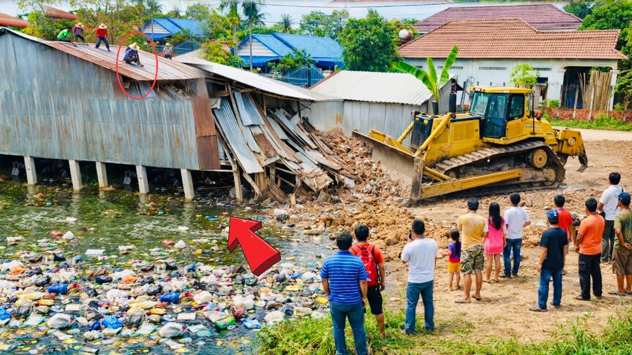 Excellent Start Perfect New Project! Complete100% Delete Small Pond by MINI Dozer D31 & Dump 8T