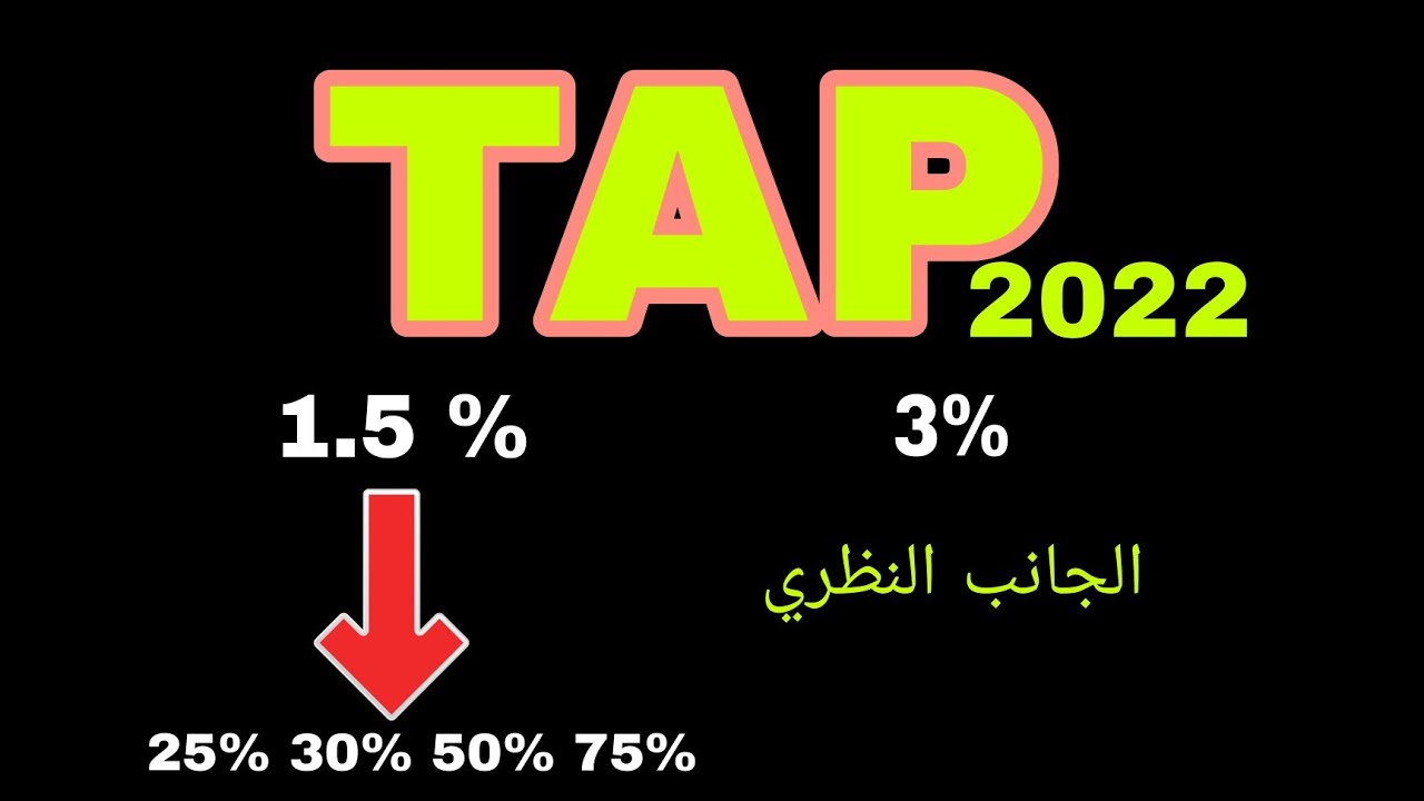 TAP 2022 (Taxe sur l'activité professionnelle) الرسم على النشاط المهني