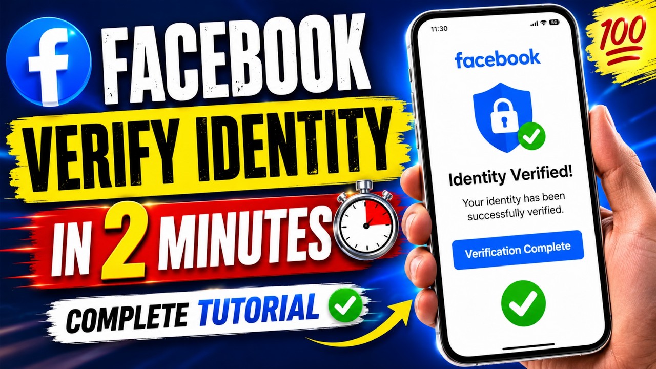 How To Complete Facebook Identity Verification (2026) | Verify Facebook Account