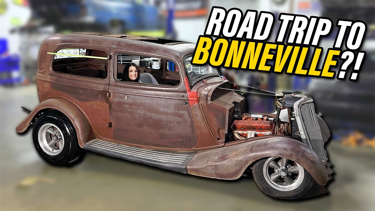 NEW HOT ROD🚨  + BIG Road Trip Plans to the Salt Flats 👀