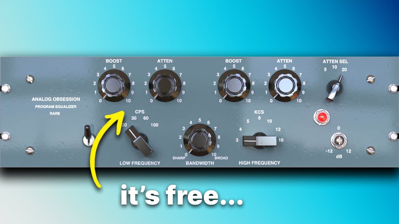 How to Get a $4000 EQ for FREE  | Analog Obsession Rare