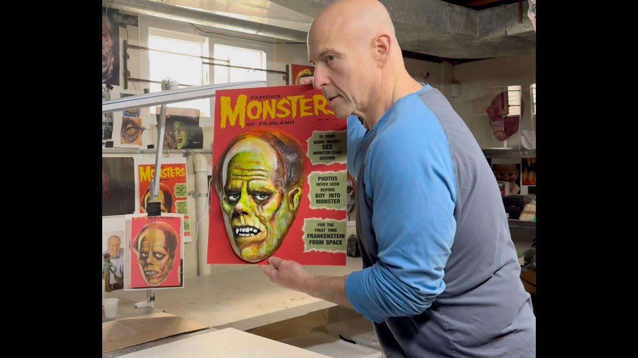 Making Of - Famous Monster Of Filmland 'Phantom Of The Opera' Wall Art