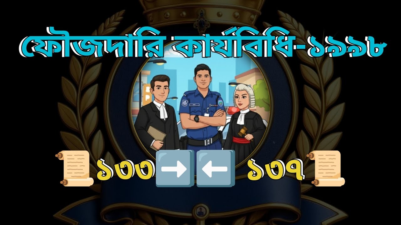 crpc ১৩৩-১৩৭ ধারা পর্যন্ত #law #educationlaw #llb 