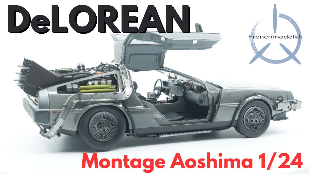 Montage Maquette DeLorean 1/24 Aoshima