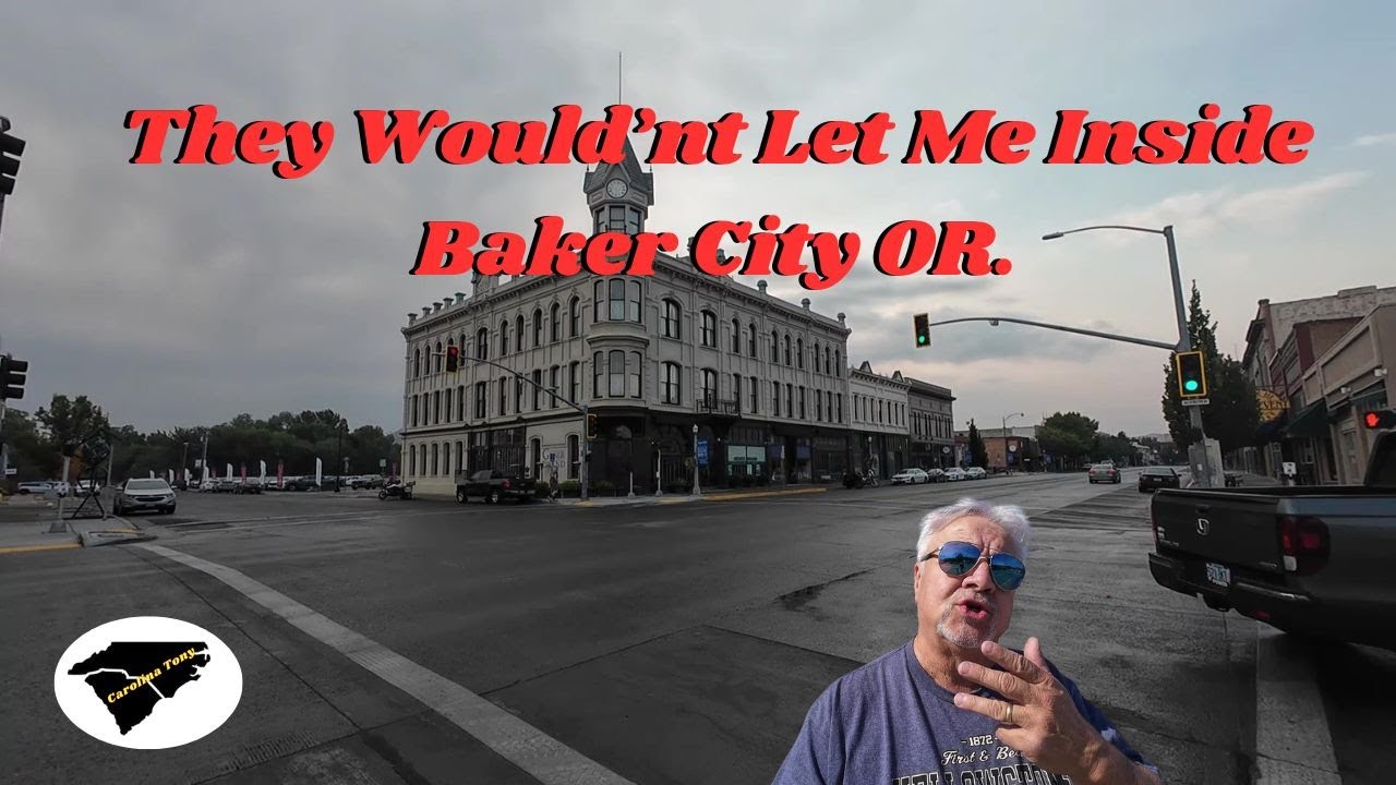 The Early Morning Streets Of Baker City Oergon