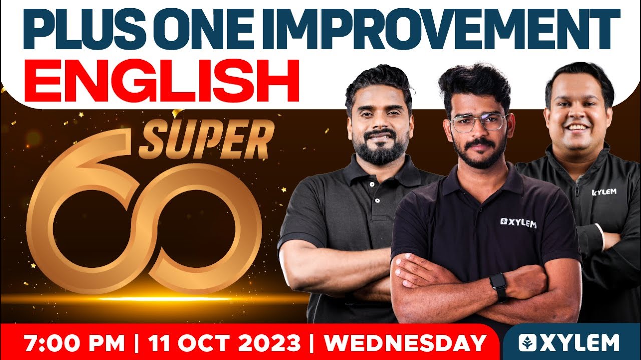 Plus One Improvement - English - Super 60 | Xylem Plus Two
