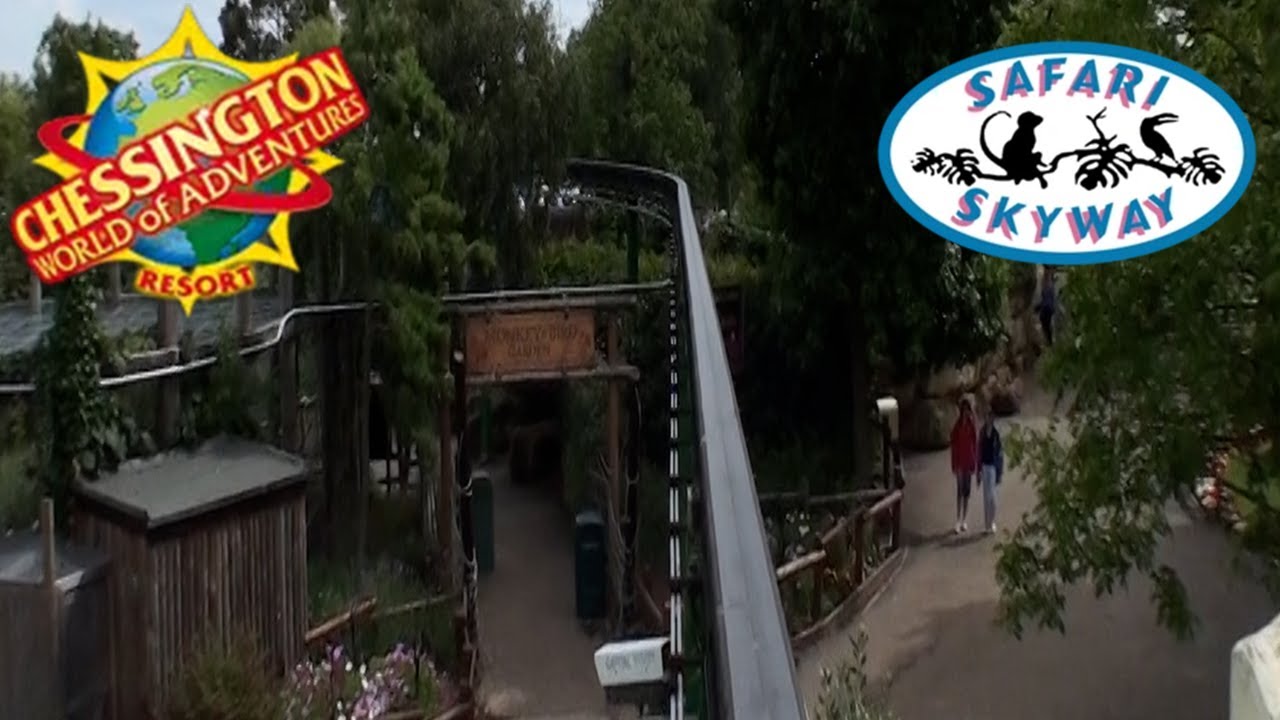 Заброшенный монорельсовый сафари Skyway (полный обзор) — курорт Chessington World of Adventures