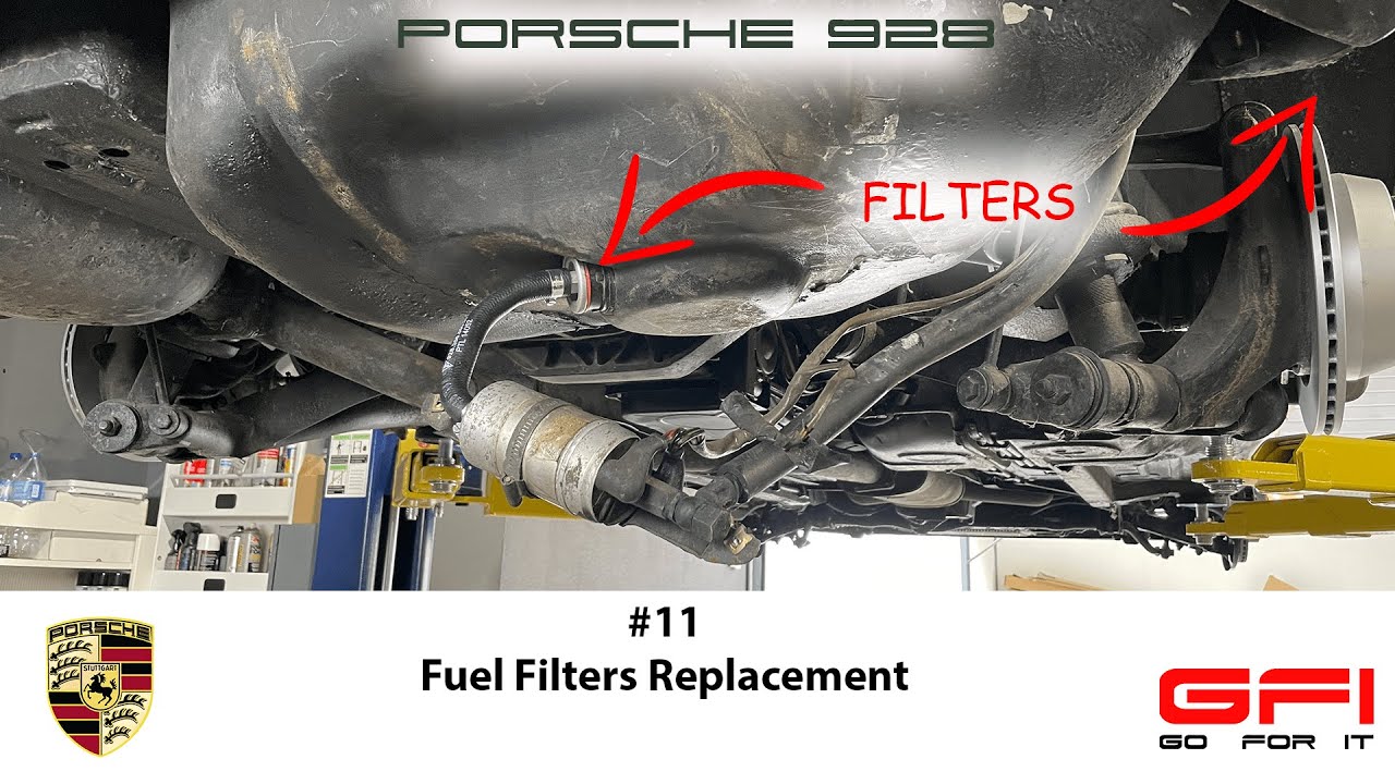 #11 Porsche 928 - Fuel filters replacement