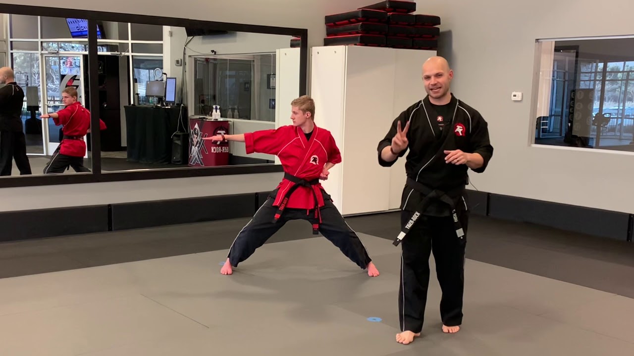 Tiger Rock Form - Jr Black Belt